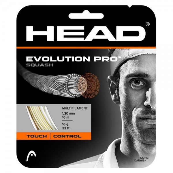 Head Evolution Pro 16g Squash Racket Strings